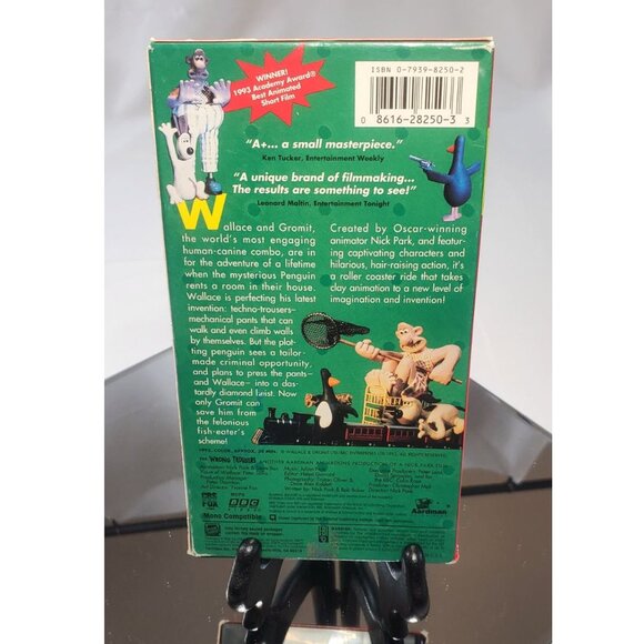 Wallace & Groomit - The Wrong Trousers VHS Tape - Picture 2 of 2